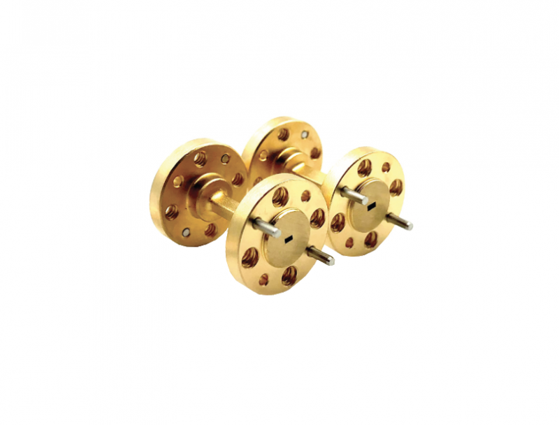 Waveguide Wr08 QMC-TRANS-0608 ==> Waveguide Tapered Transition | WR-06 to WR-08 | Gold ...