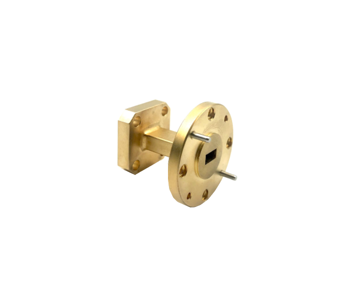 WR-15 Millimeter Waveguide 2 Inch Straight Gold Plated By Quantum Microwave 