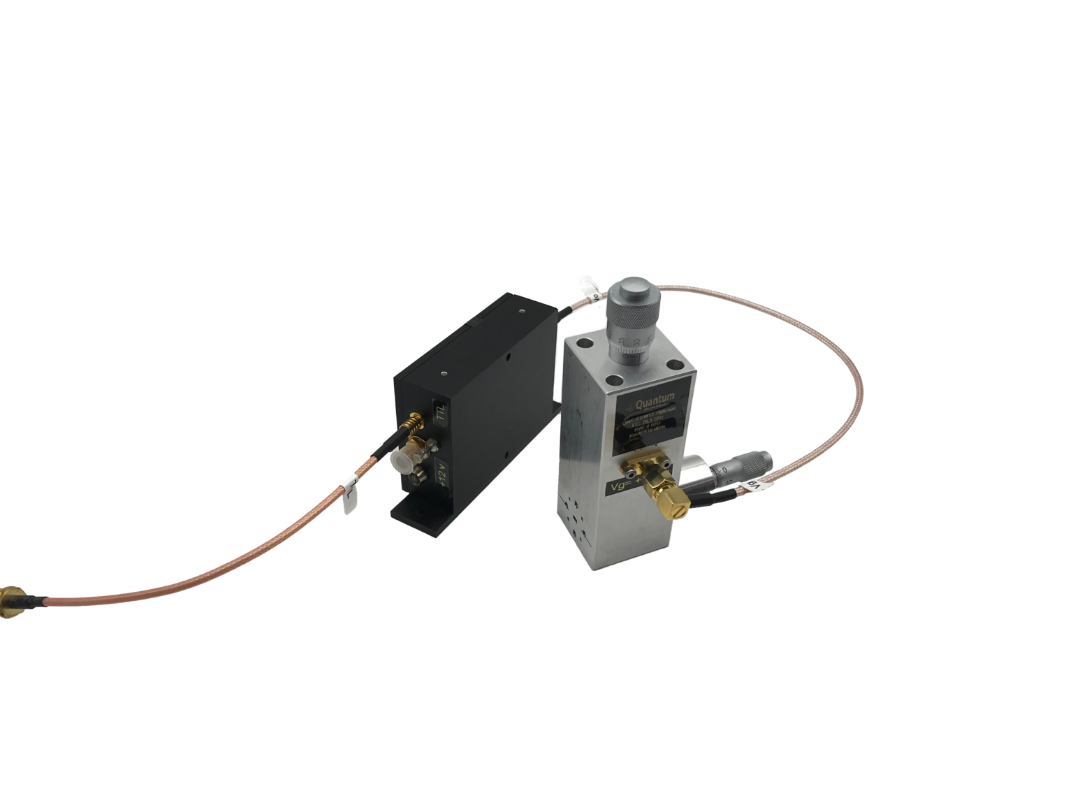 WR12 Gunn Diode Oscillator with Regulator and Modulator QMCGDOM12780616R Quantum Microwave