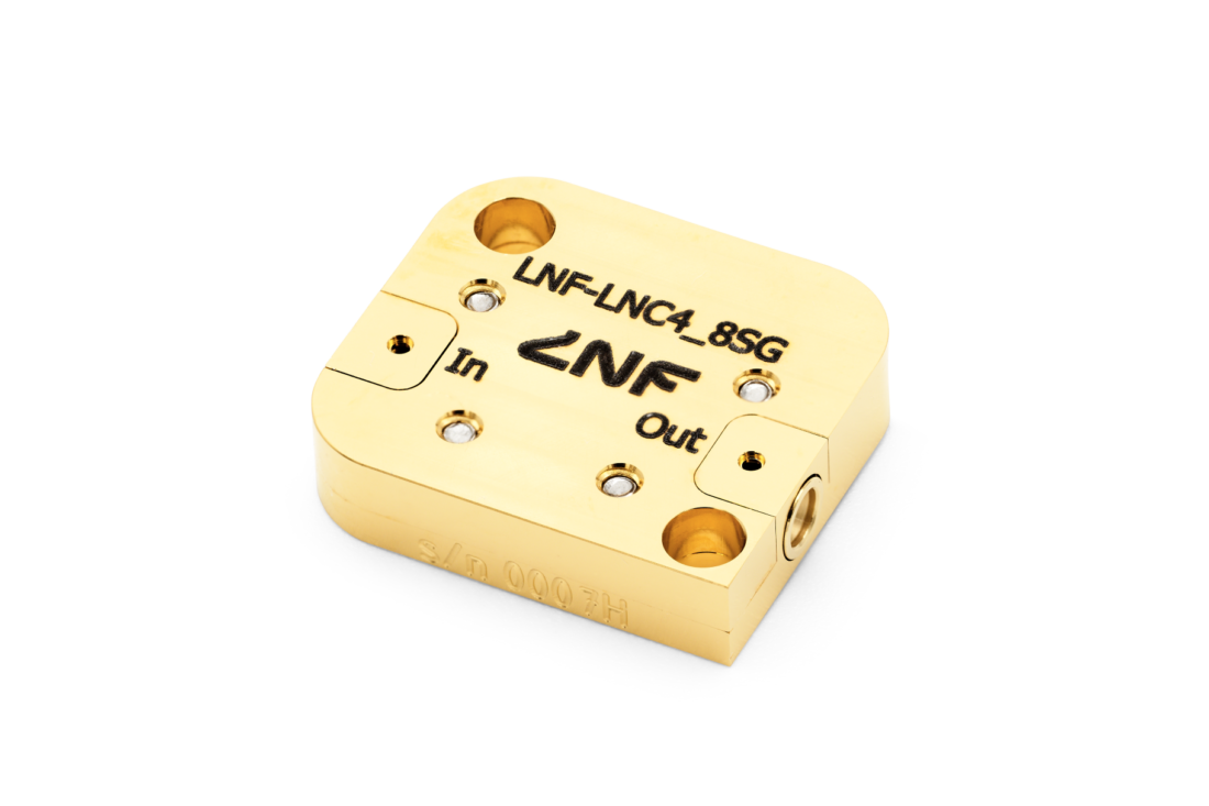 4-8 GHz Cryogenic Low Noise Amplifier (G3PO): LNF-LNC4_8SG