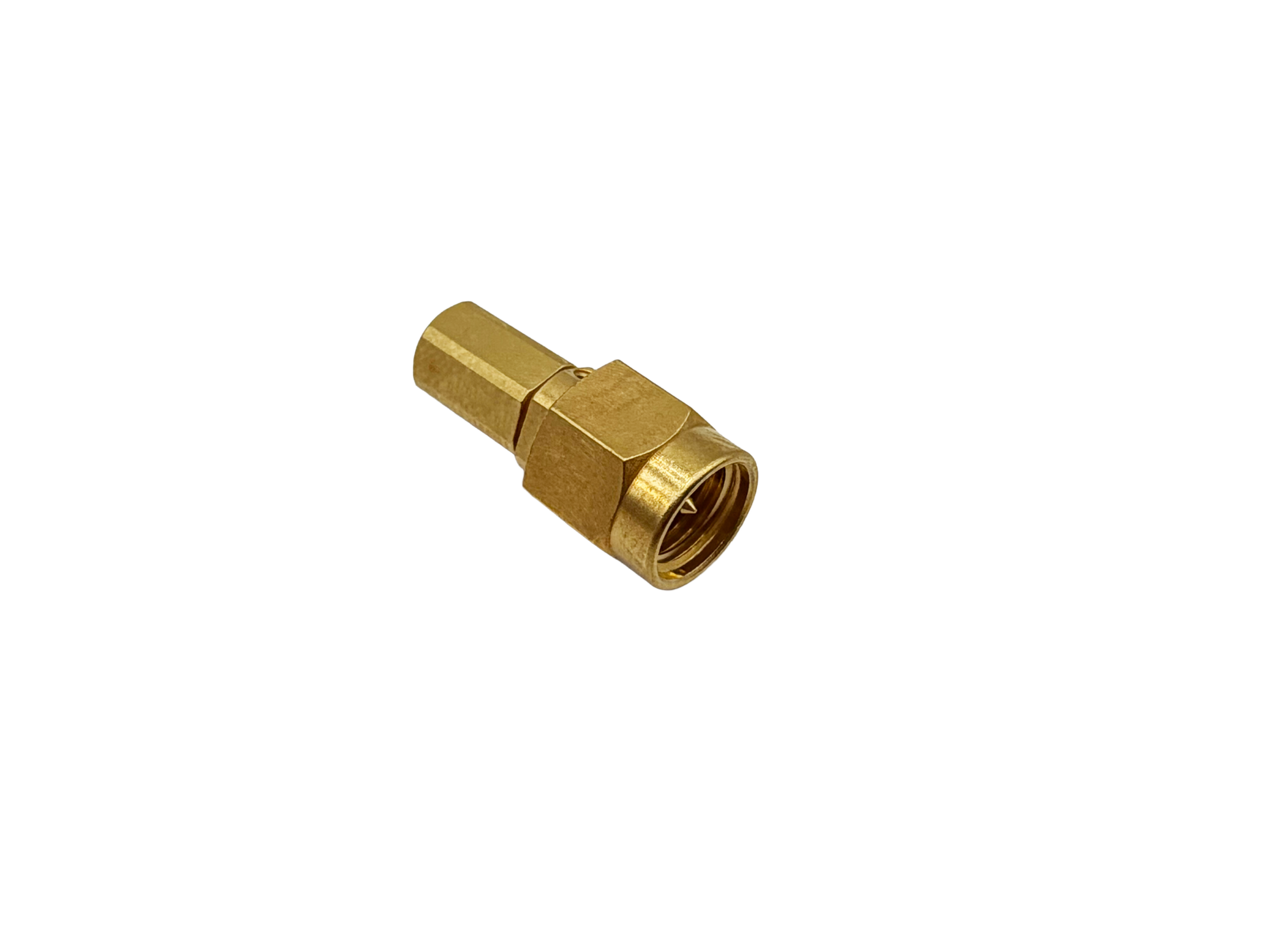 QMC-CRYOTERM-26M ==> Non-Magnetic Cryogenic Termination | DC- 26 GHz | SMA Male | Gold Plated Brass